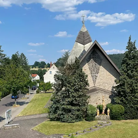Naturnahe Unterkunft In Der Burgenstadt Schlitz Buitenkant foto